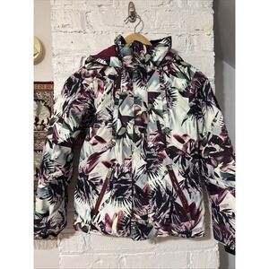 Obermeyer Ski Jacket Multicolored Ski Jacket In Size Small Teen Girls